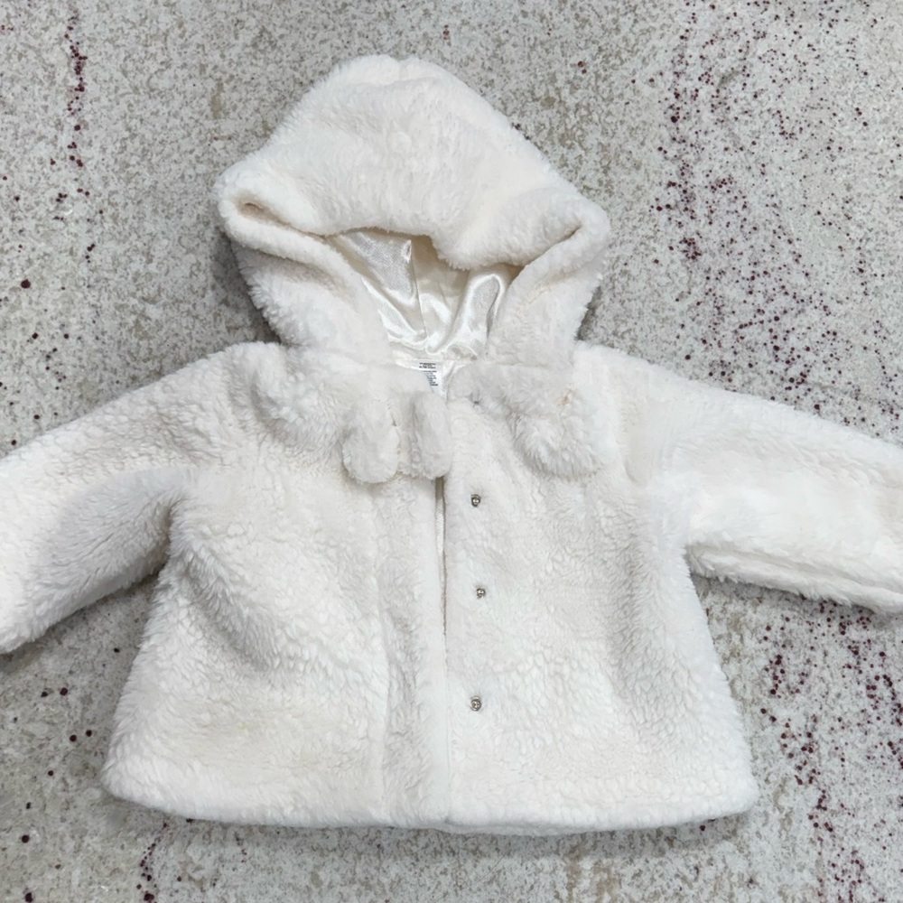 Baby Faux Fur Hooded Jacket
